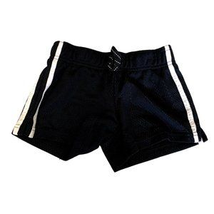 Basic Edition Girls Size Medium 7 8 Black Pullover Waist Elastic Shorts